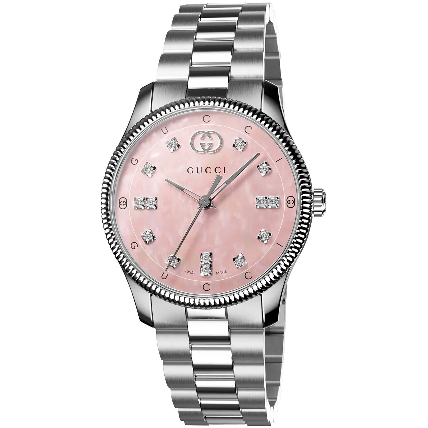 Gucci Watches in Luxury Watches | Pink - Walmart.com