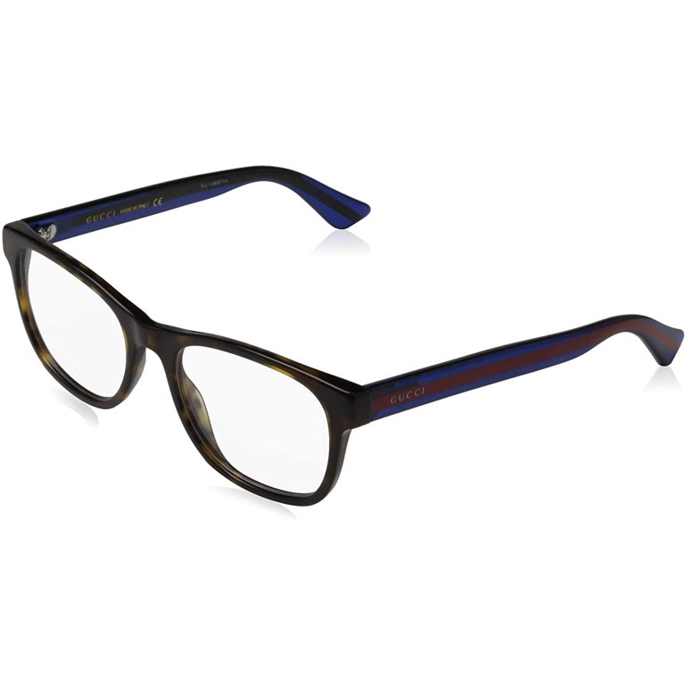 Gucci GG 0004O 003 Havana Plastic Square Eyeglasses 53mm