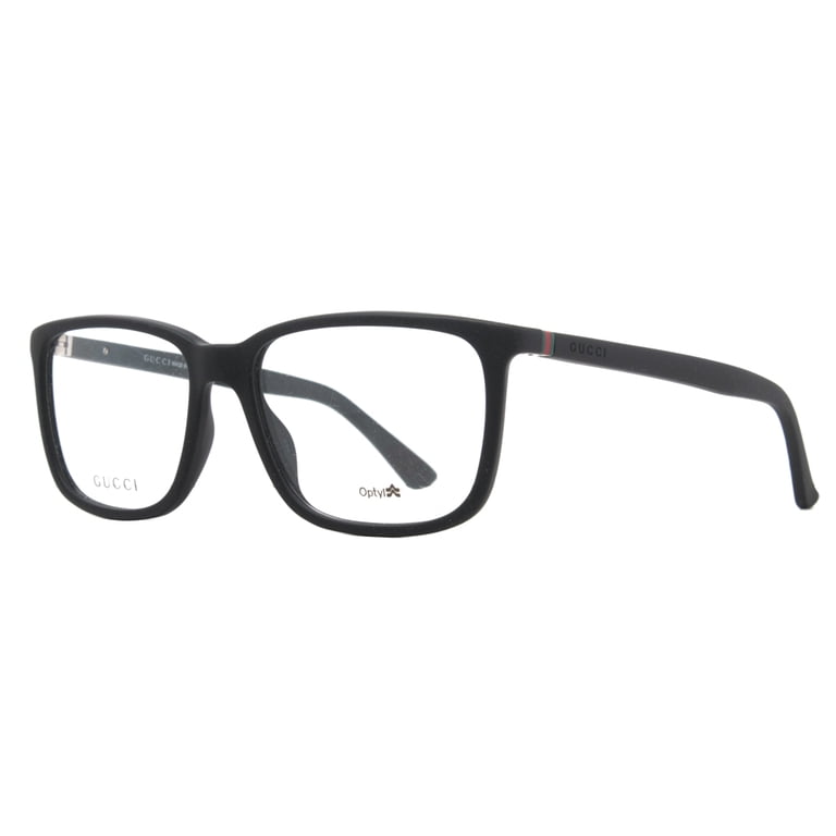 Gucci GG 1138 DL5 Matte Black Unisex Eyeglasses 55mm  display picture 1