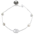thumbnail image 1 of Gucci GG Marmont Mother of Pearl Sterling Silver Bracelet - YBA773229001, 1 of 1