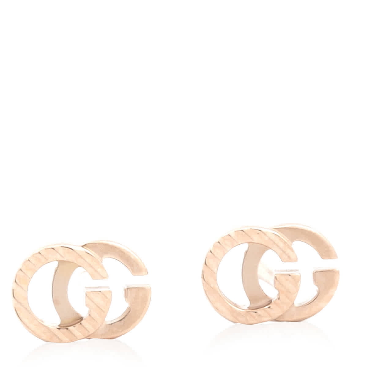 ピアス GUCCI gg running earrings in 18k rose gold Gucci GG Running 18k rose gold earrings - Walmart.com