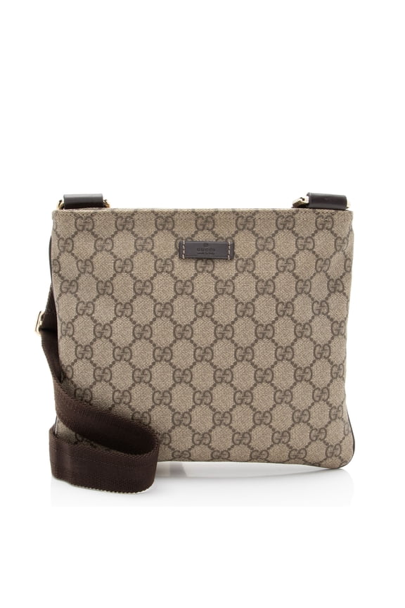Pre-Owned Gucci GG Supreme Classic Small Messenger