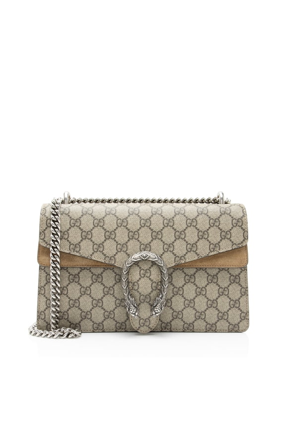 Pre-Owned Gucci GG Supreme Dionysus Medium Shoulder Bag