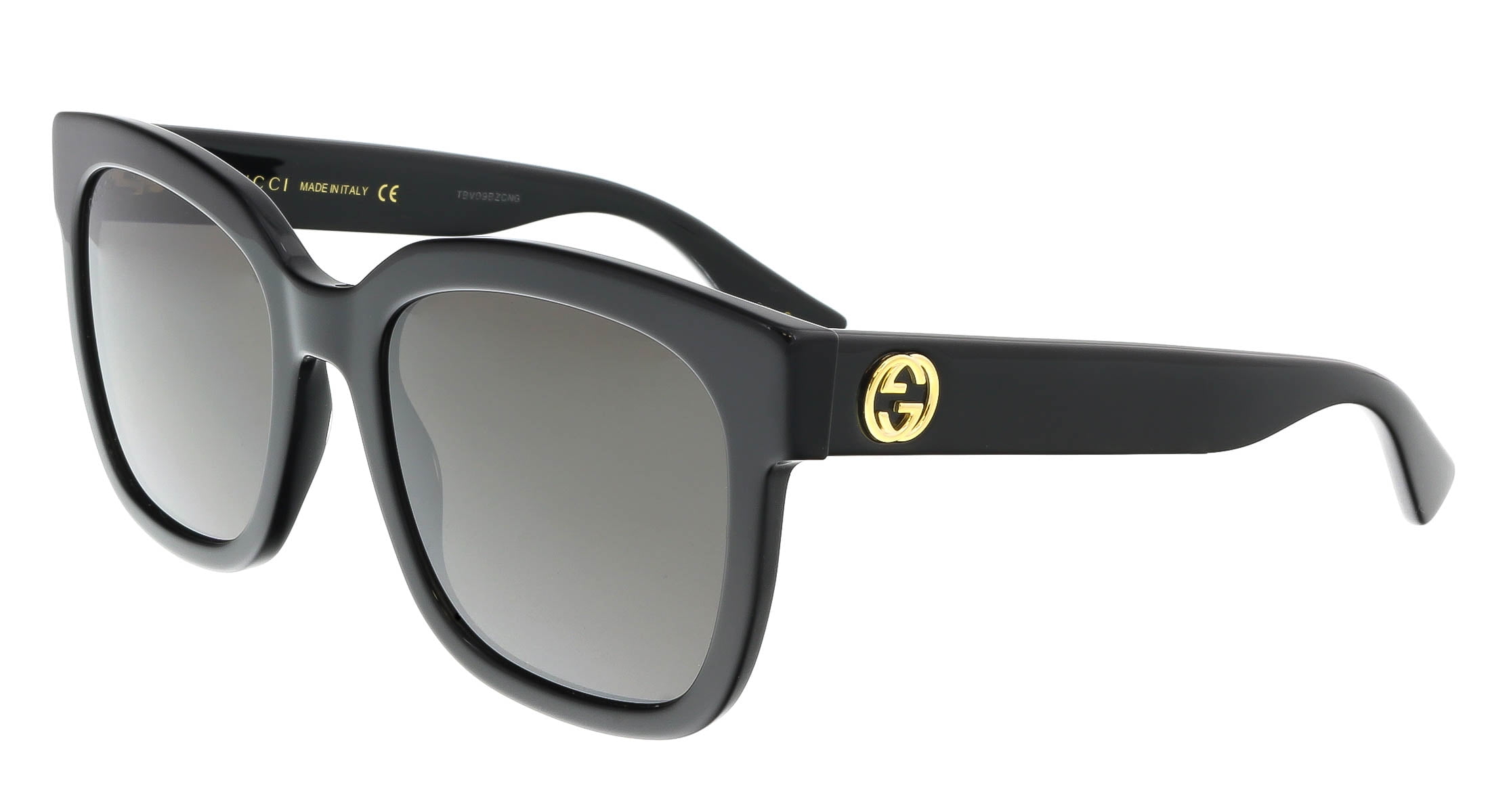 Gucci Sunglasses GG0034S 001 Black 0034S Square Gucci GG0034S 001 Sunglasses - US main image 4