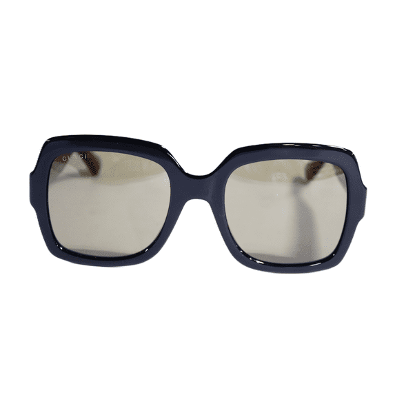 Gucci - GG0036SN 002 Woman's Sunglasses Black/Green/Brown