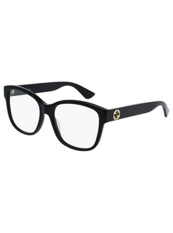 Gucci GG0038O-001 Square Eyeglasses for Ladies&#44; Black