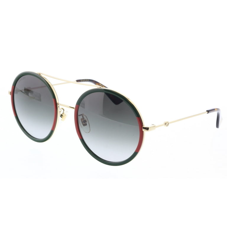 Gucci Women's Round Sunglasses GG0061S 003 - UV Protection