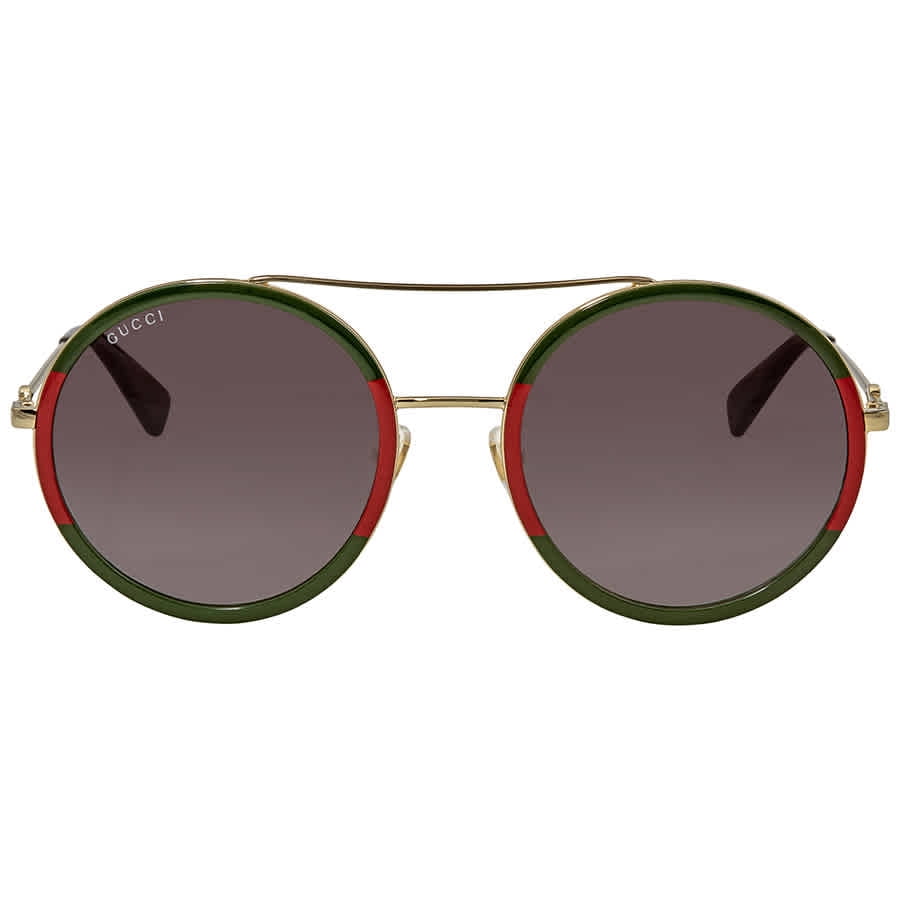 GUCCI GG0061S ブラウン　ウェリントン サングラス Gucci GG0061S Sunglasses | Free Shipping | EZContacts.com