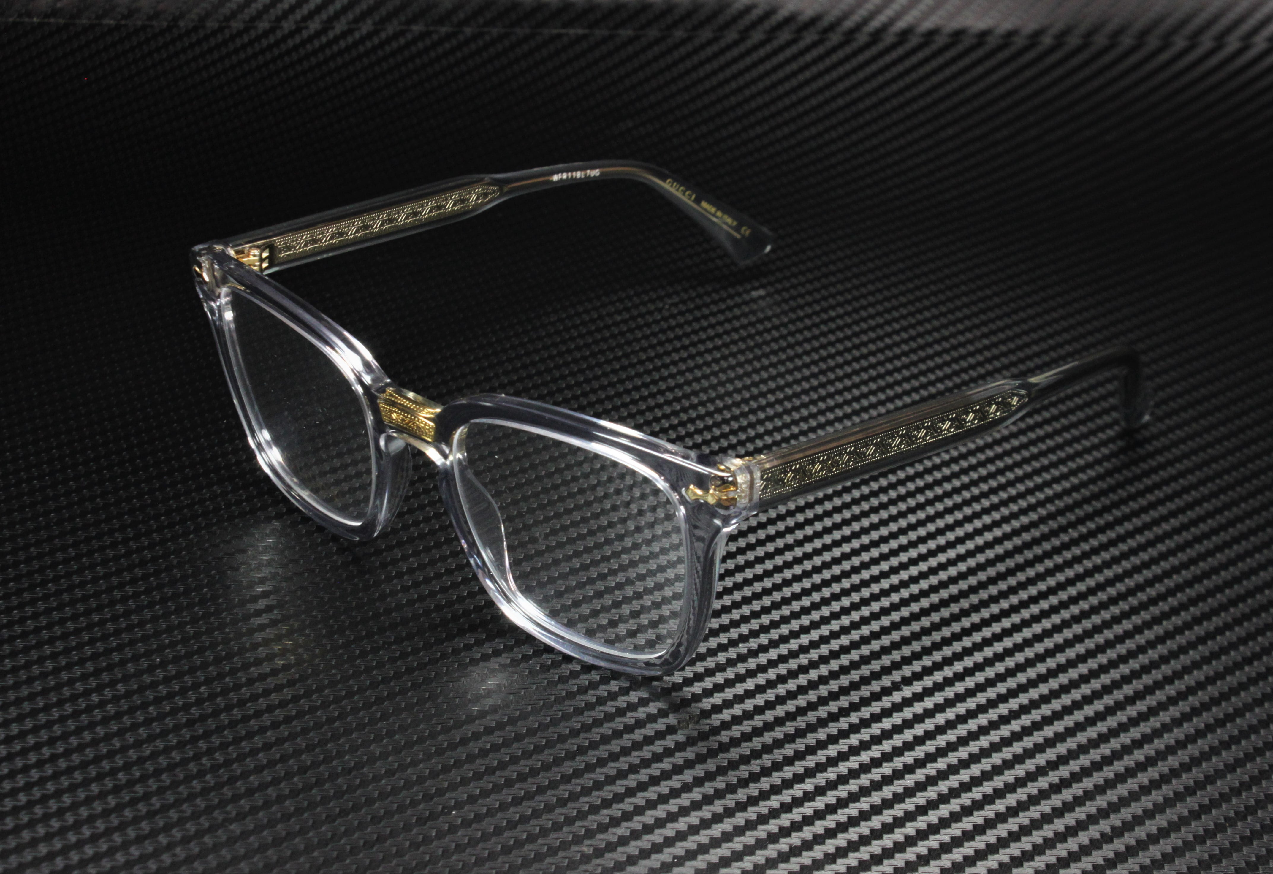 Gucci Clear Frame with Black Temples Women\'s Glasses 889652569345_p1_v_71c6c82a-  main image 2
