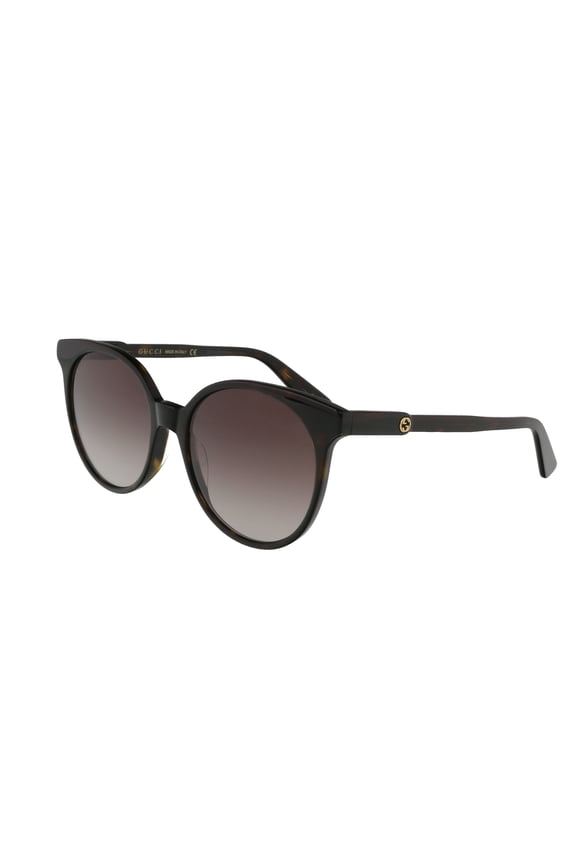GG0488S 002 Havana Cateye Sunglasses for Womens