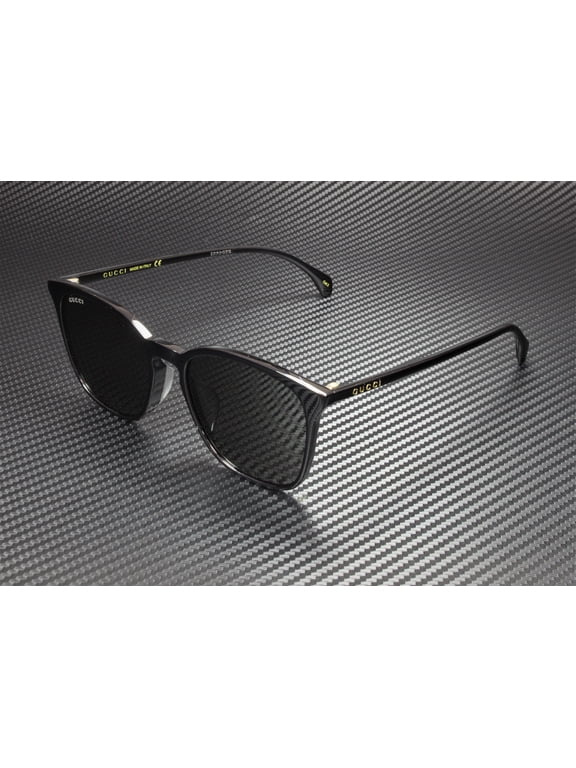 GG0547SK 001 55mm Square Sunglasses Men's Black