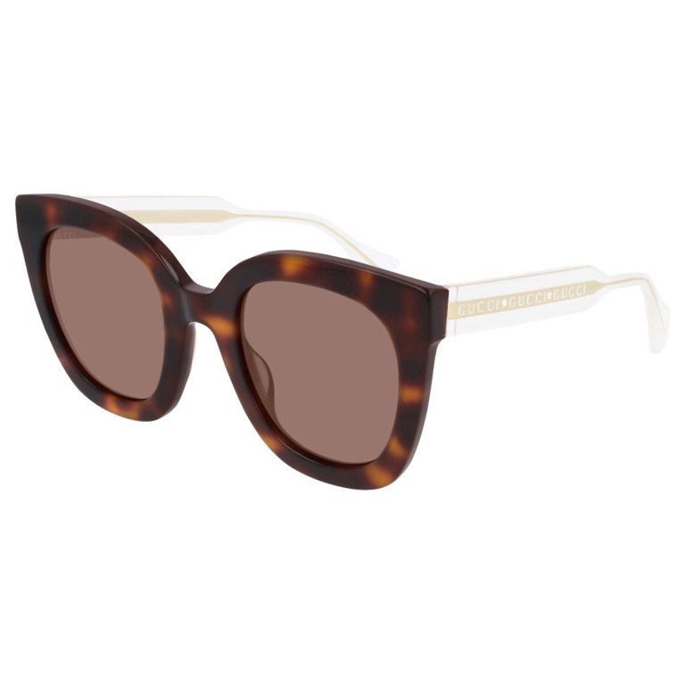 Gucci GG0564S 002 Women Sunglasses Havana Cat Eye Frame, Brown Lenses 0289fd49-0294-4d7b-a1c3-  main image 2