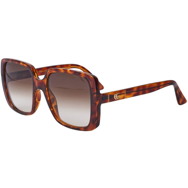 Havana Gold Gg0632s 002 Oversize Square Sunglasses Gucci | Accessories | New Authentic Oversized Gucci Gg632s  main image 3