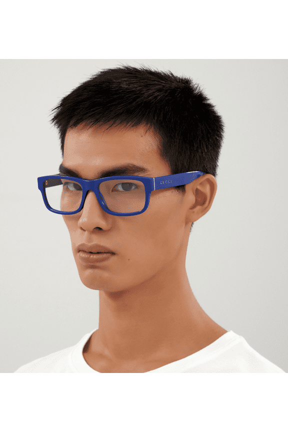 Sunglasses Gucci GG 1141 O- 002 Blue / Transparent