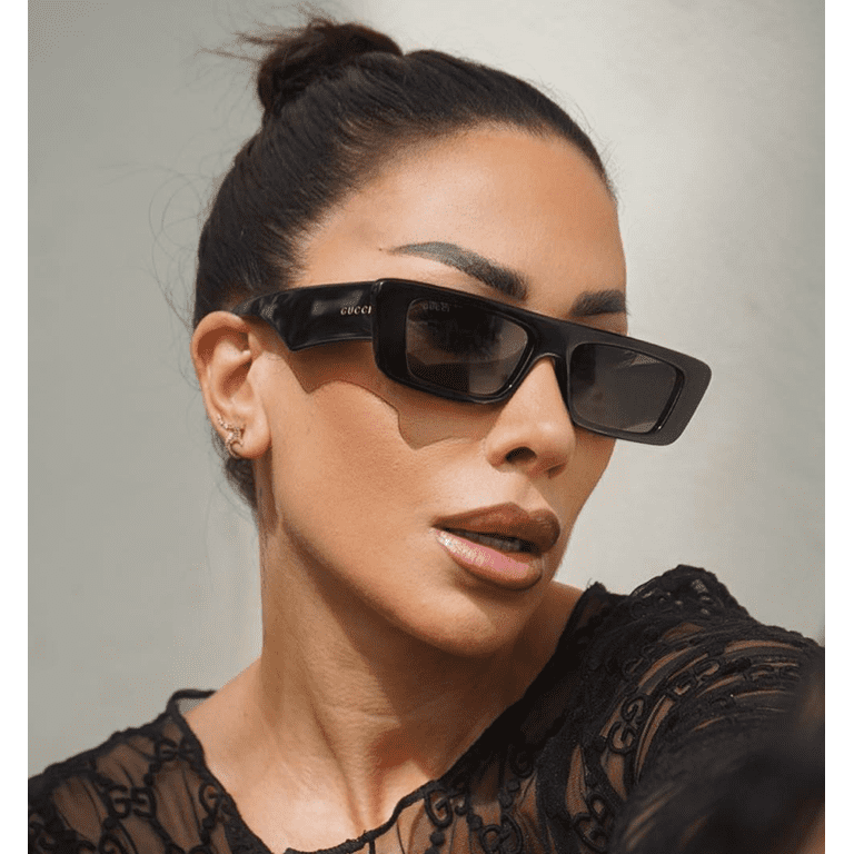 NEW GUCCI GG1331S 002 BLACK WOMEN RECTANGULAR SUNGLASSES GUCCI Gucci GG1331S 005 Sunglasses Men main image 3