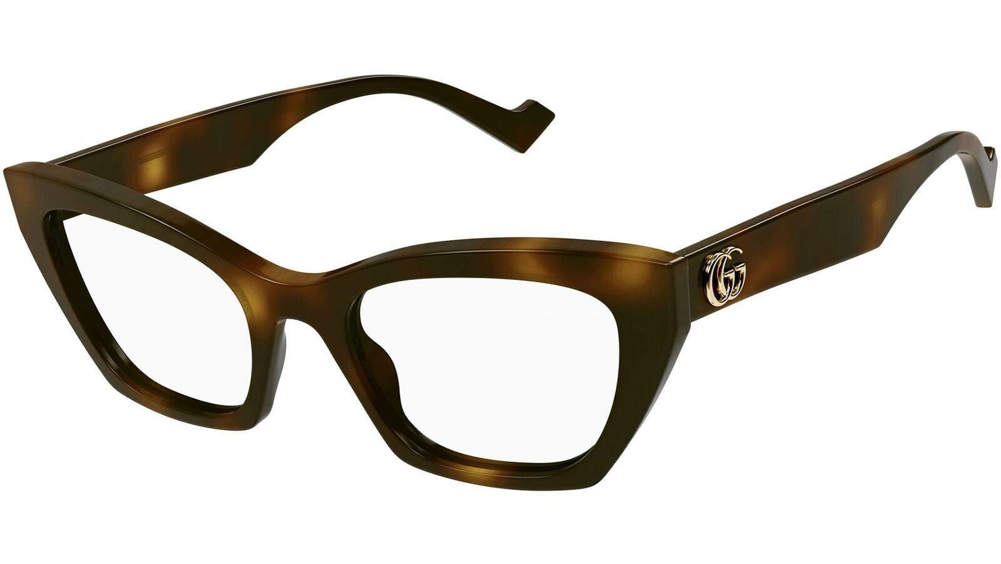 メガネ GUCCI Gucci - GG1334O - 002 havana havana transpa Sunglasses Gucci GG 1334 O- 002 Havana / Transparent