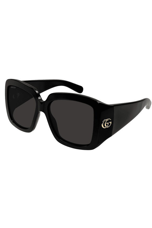 Women's GG1402S 55mm Sunglasses, Black