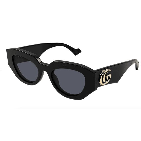 Gucci GG1421S-001 Black cat eye Ladies Sunglasses for Womens