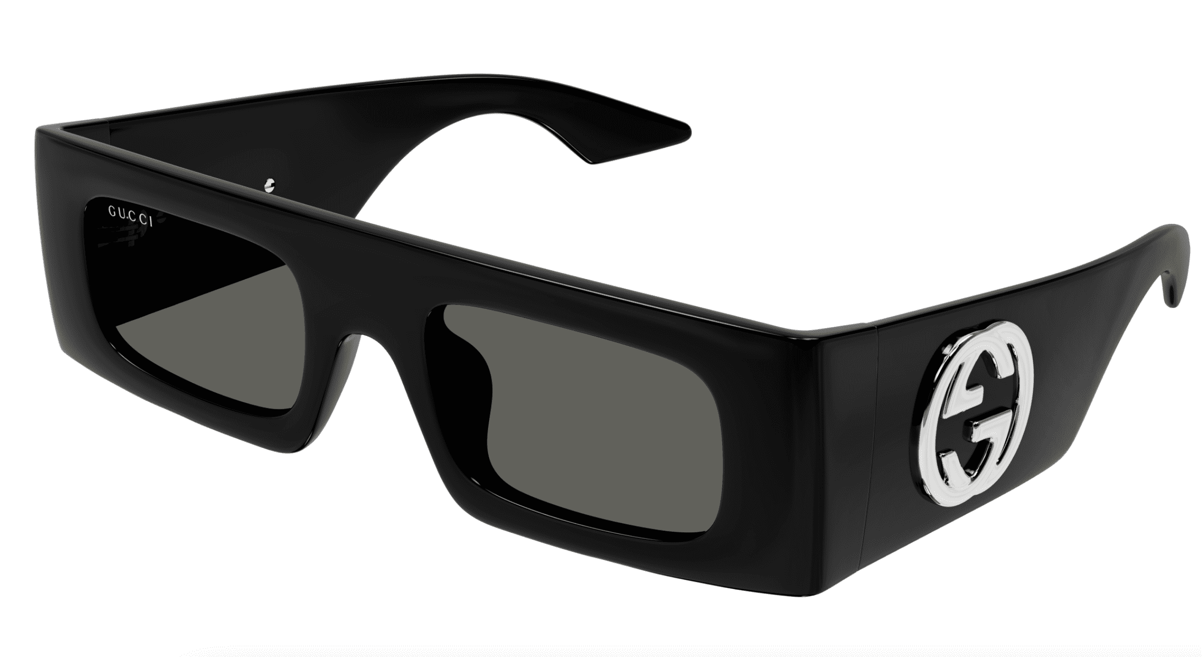 Gucci GG1646S-001 Black square Ladies Sunglasses for Womens