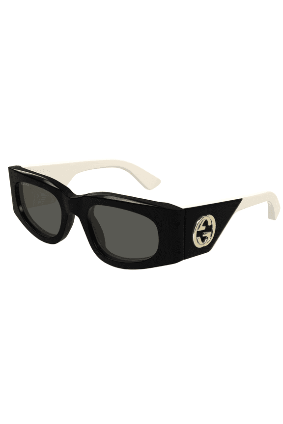 GG1664S-001 Black & Ivory square Ladies Sunglasses for Womens