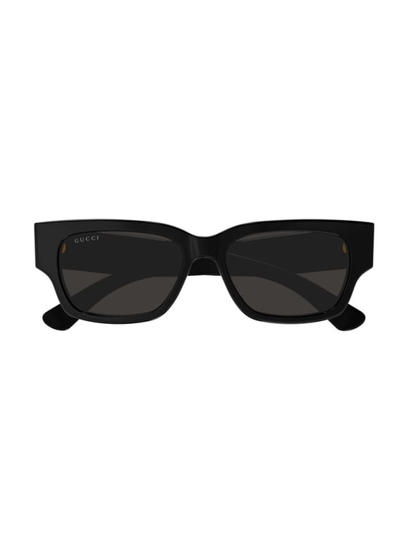 GG1794S 001 54mm Square Sunglasses Unisex Shiny Black