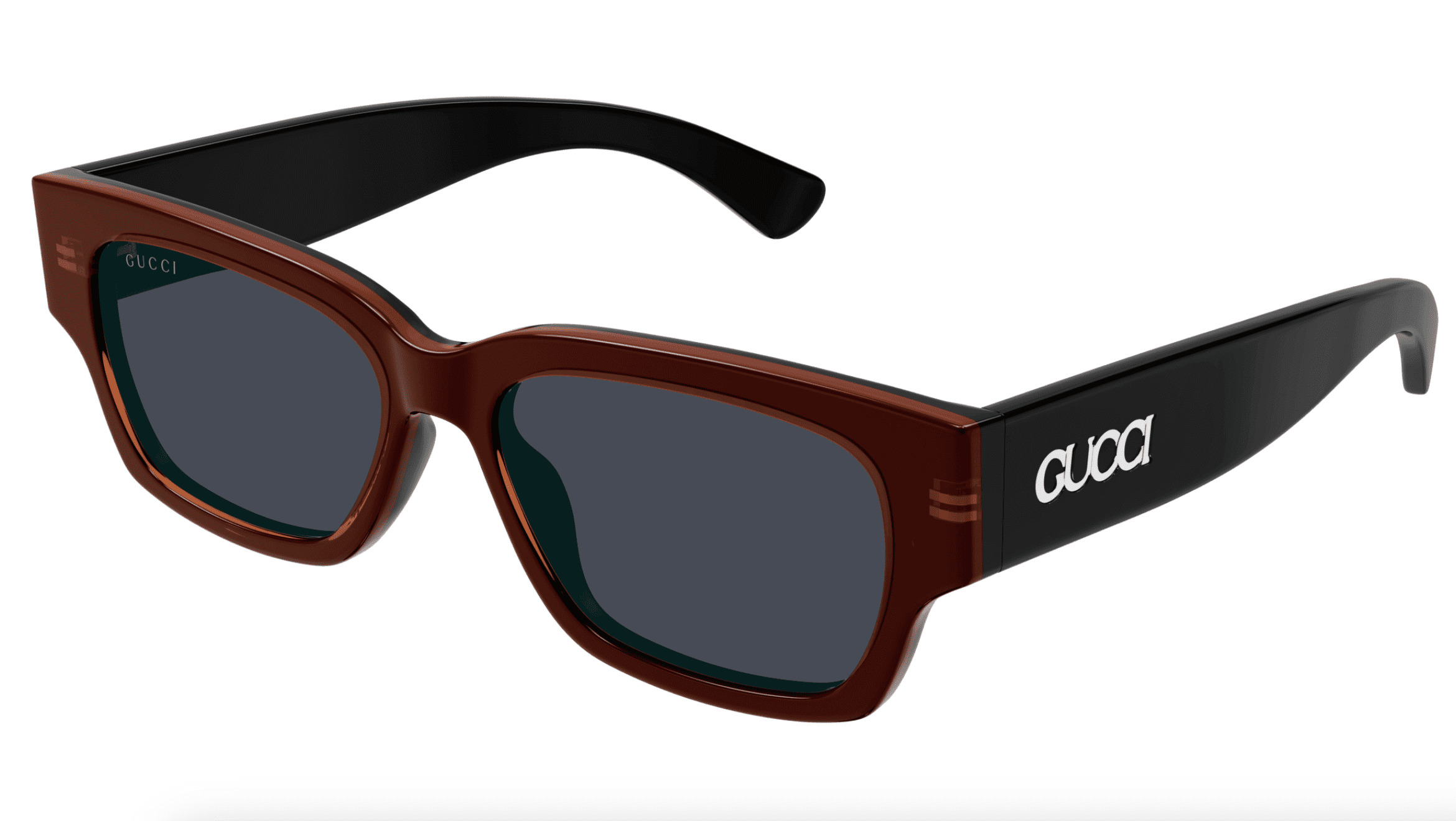 Gucci GG1794S-003 Black & Red square Mens Sunglasses for Mens