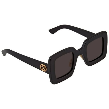 Gucci Grey Ladies Sunglasses GG0780S-005 46
