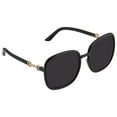 thumbnail image 1 of Gucci Grey Oversized Ladies Sunglasses GG0893S 001 57, 1 of 3