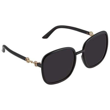 Gucci Grey Oversized Ladies Sunglasses GG0893S 001 57