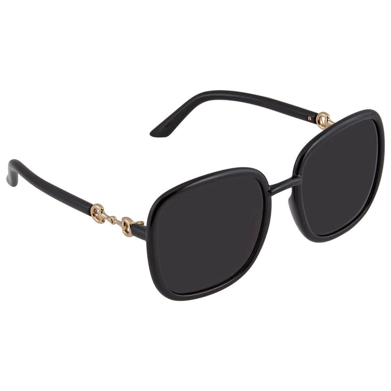 Gucci Grey Oversized Ladies Sunglasses GG0893S 001 57  display picture 2