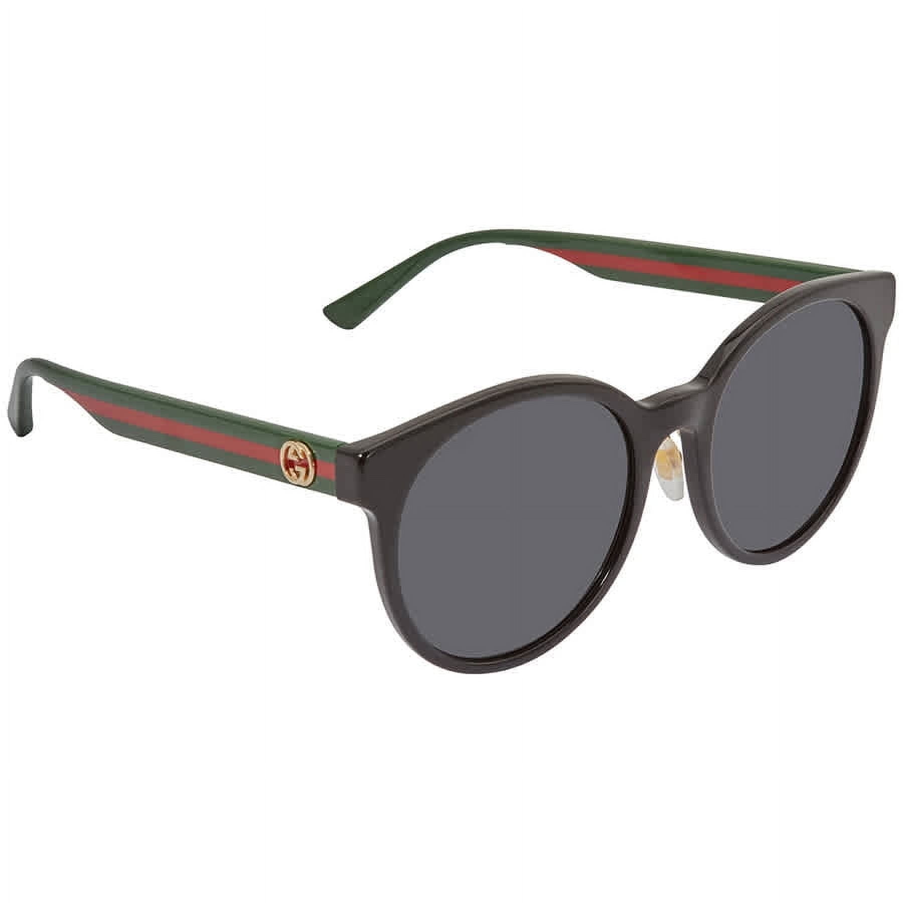 Gucci Grey Round Ladies Sunglasses GG0416SK 002 55 - Walmart.com display picture 2