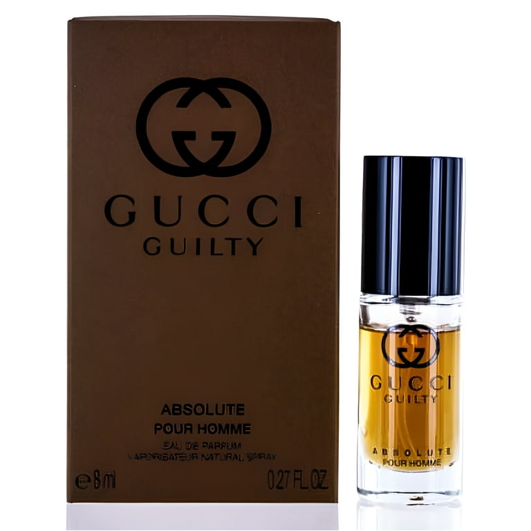 Gucci Guilty Absolute Men's EDP Mini Spray 0.27 Oz with Long