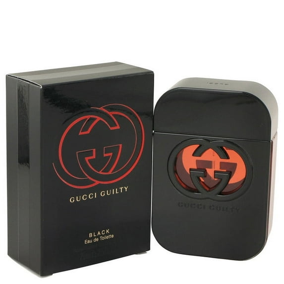 Gucci Guilty Black by Gucci Eau De Toilette Spray 2.5 oz For Women