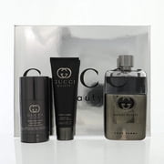 Gucci Guilty Pour Homme 3pcs Gift Set For Men 90ml Eau De Toilette Spray + 70g Deodorant Stick + 50ml Shower Gel