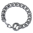 thumbnail image 1 of Gucci Interlocking G Chain Bracelet In Silver, Size 16, 1 of 1
