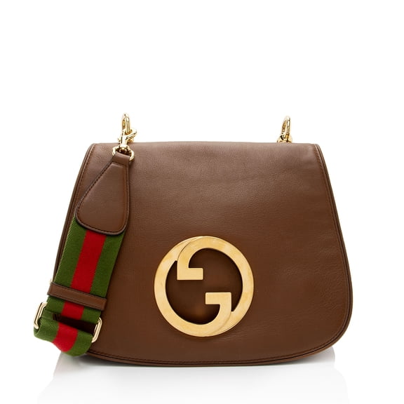 Pre-Owned Gucci Leather Blondie Medium Shoulder Bag