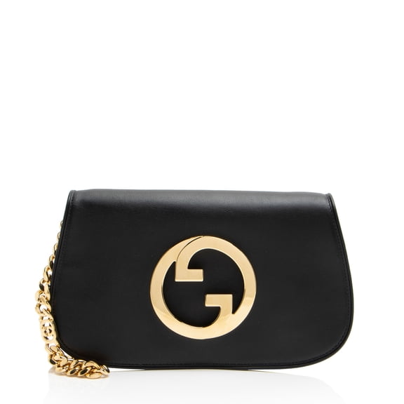 Pre-Owned Gucci Leather Blondie Small Shoulder Bag