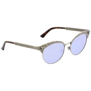 Gucci Lilac Cat Eye Ladies Sunglasses GG0220S00552