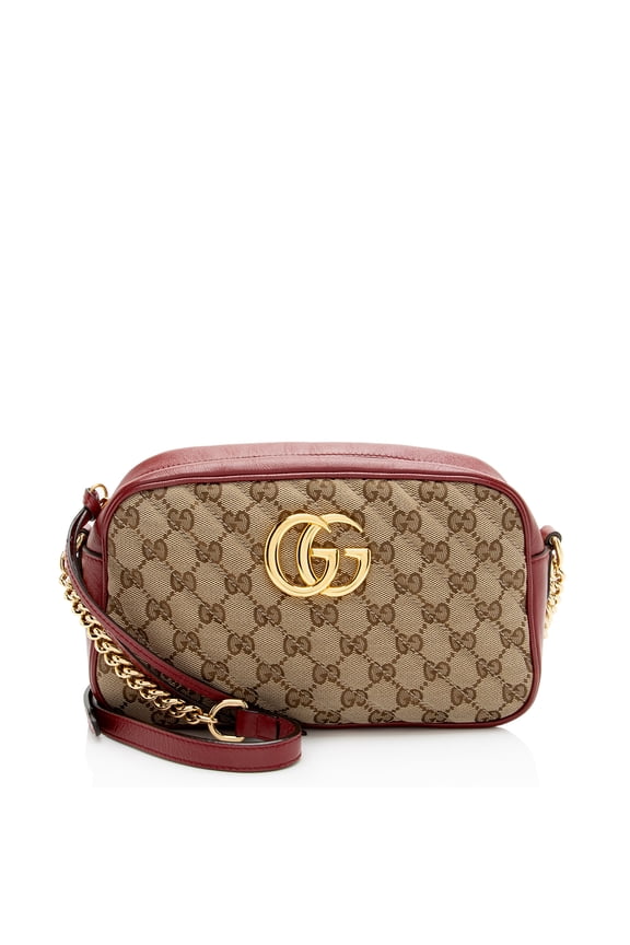 Pre-Owned Gucci Matelasse GG Canvas GG Marmont Small Camera Bag