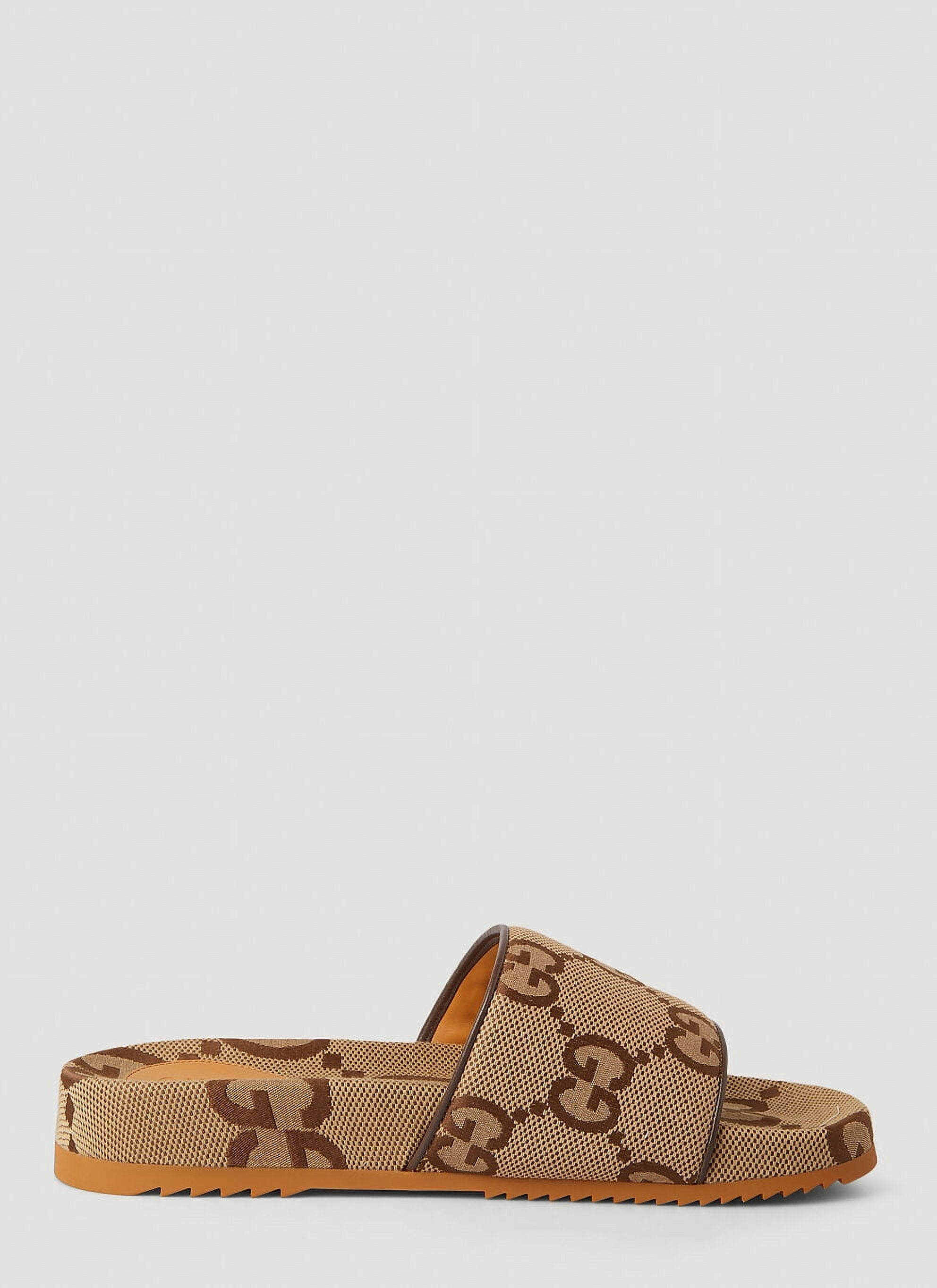Buy Gucci Men Gg Jacquard Slides Online Kuwait Ubuy