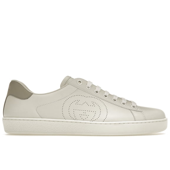 Gucci Men's Ace Perforated Interlocking G White Shoes, from StockX