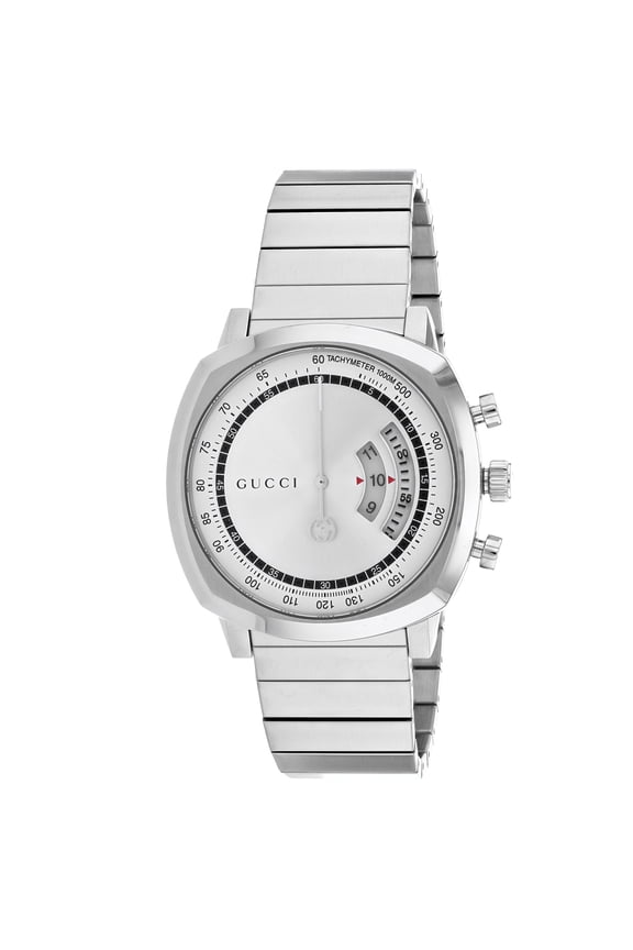 Men's Grip Black Dial Watch - YA157302