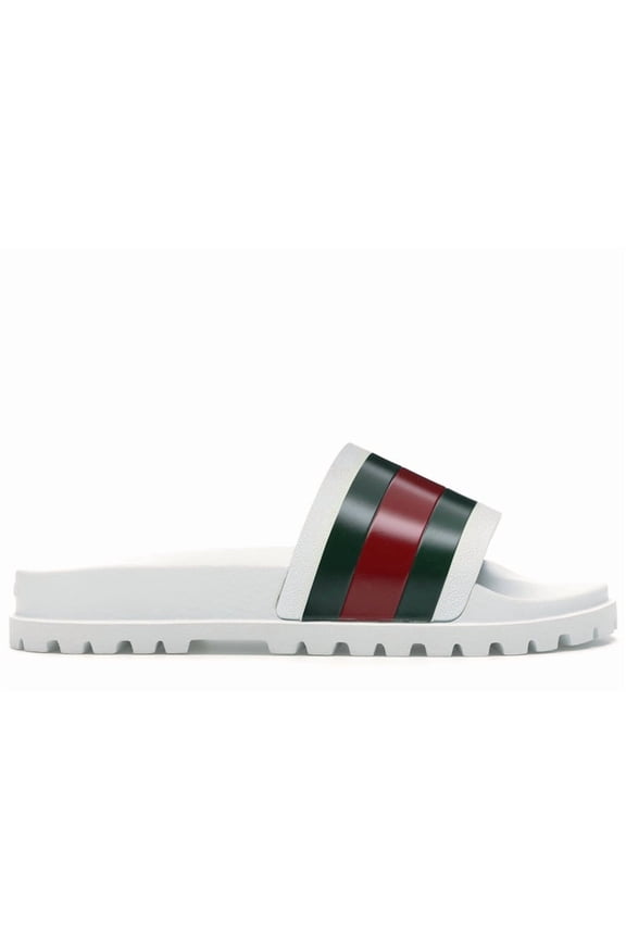 Men's Web Slide Sandal White, from StockX
