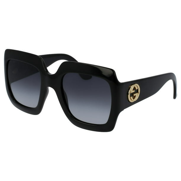 Gucci Oversize Black Square Sunglasses - Walmart.com
