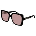 thumbnail image 1 of Gucci Pink Square Ladies Sunglasses, 1 of 3