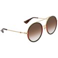 thumbnail image 1 of Gucci Round Sunglasses GG0061S 010 56, 1 of 5