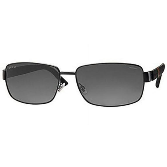 Gucci Semi Matte Black 2249 F/S M7A Polarized Sunglasses