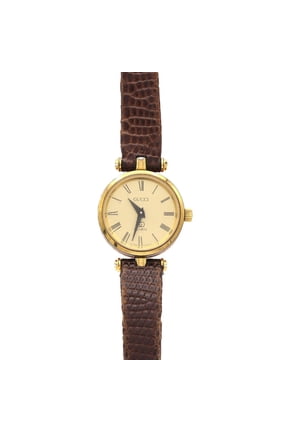 Pre-Owned Gucci Sherry Line GP Quartz Watch