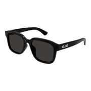 Gucci GG1798SA 001 55mm Square Sunglasses Mens Black