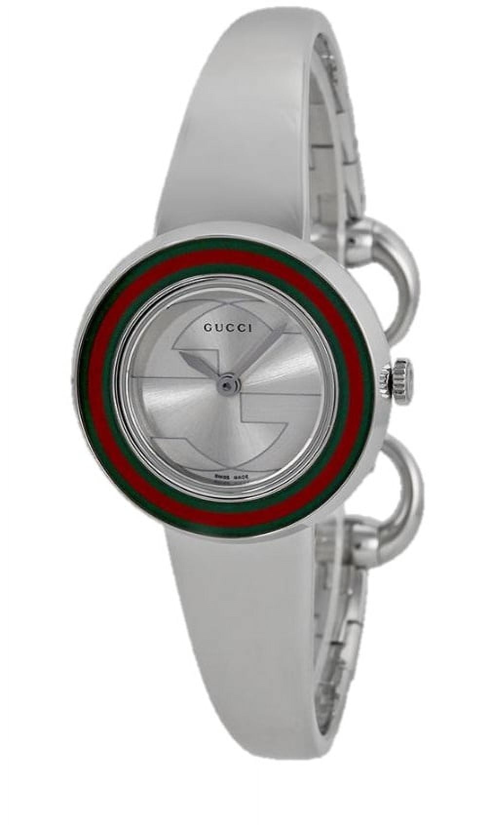 Gucci U Play YA129506 Silver Dial Stainless Steel Women s Watch